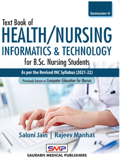 Text Book Of Health/Nursing Informatics & Technology For Bsc Nursing students